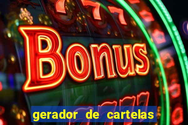 gerador de cartelas de bingo 1 a 99